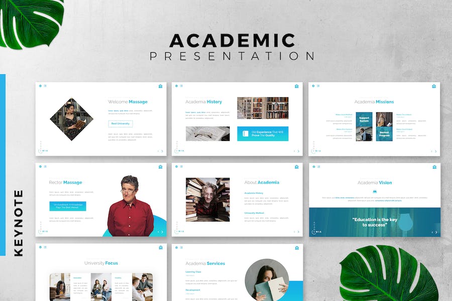 Academia – Education Keynote Slide Presentation
