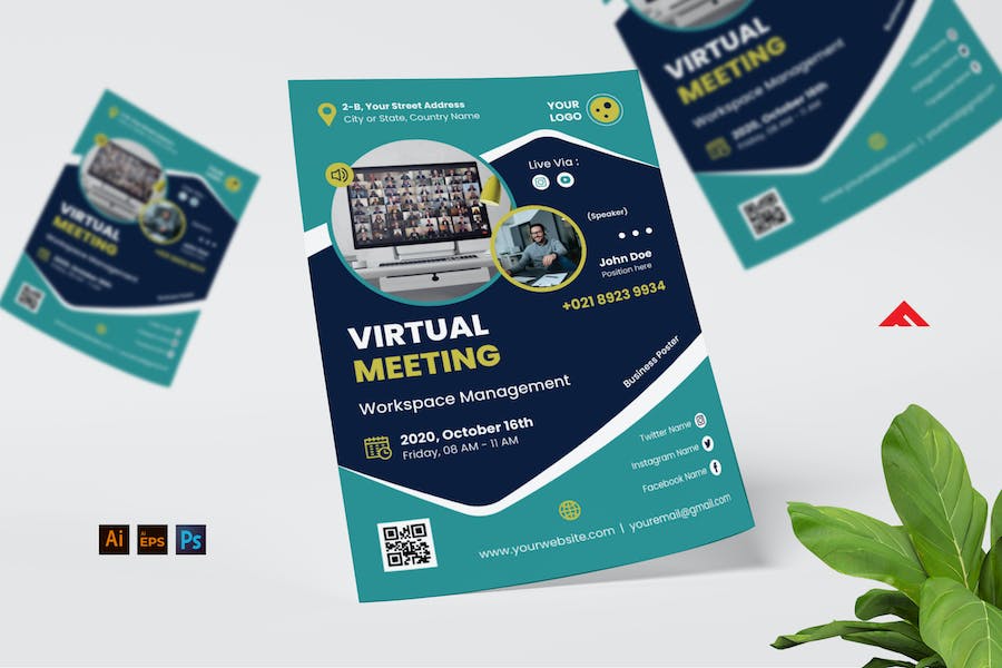 Virtual Event Flyer