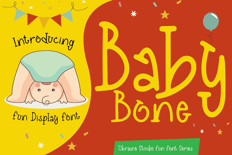 Baby Bone – Creative Fun Children Display Font