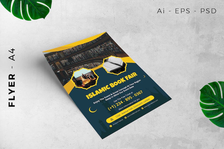 Event flyer – Islamic Book Fair