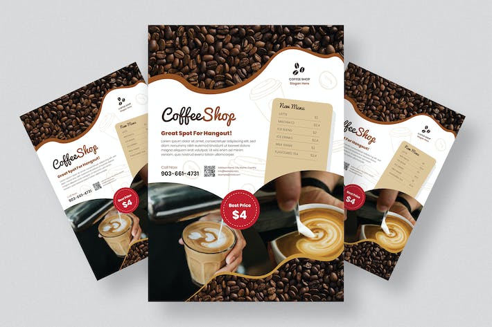 Coffee Shop Flyer Design