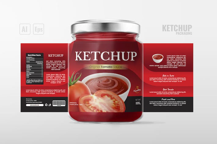 Tomato Sauce Packaging