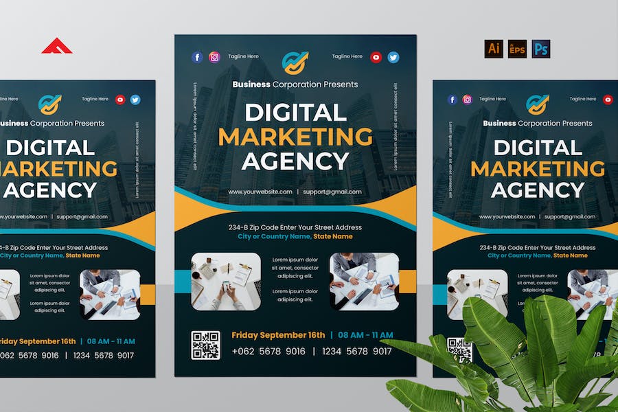 Digital Marketing Poster Flyer