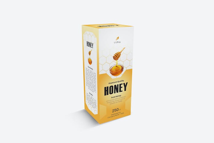 Honey Box Packaging Design