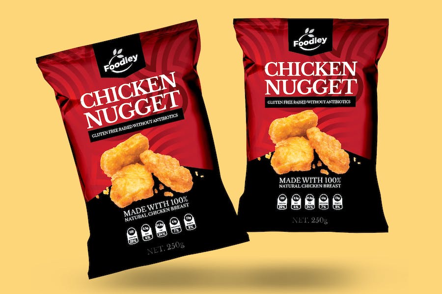 Chicken Nugget Packaging Design V2