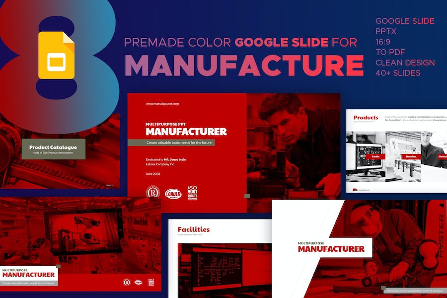 Manufacturer Google Slide Presentation