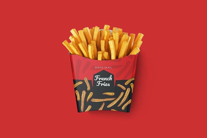 French Fries Cup Packaging – Scalable