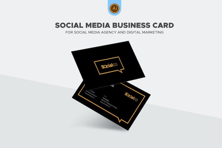 Social Media Business Card 05