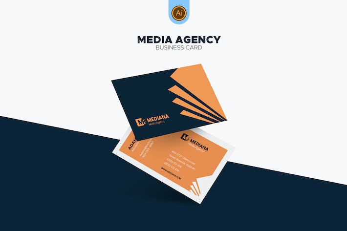 Media Agency Business Card 02