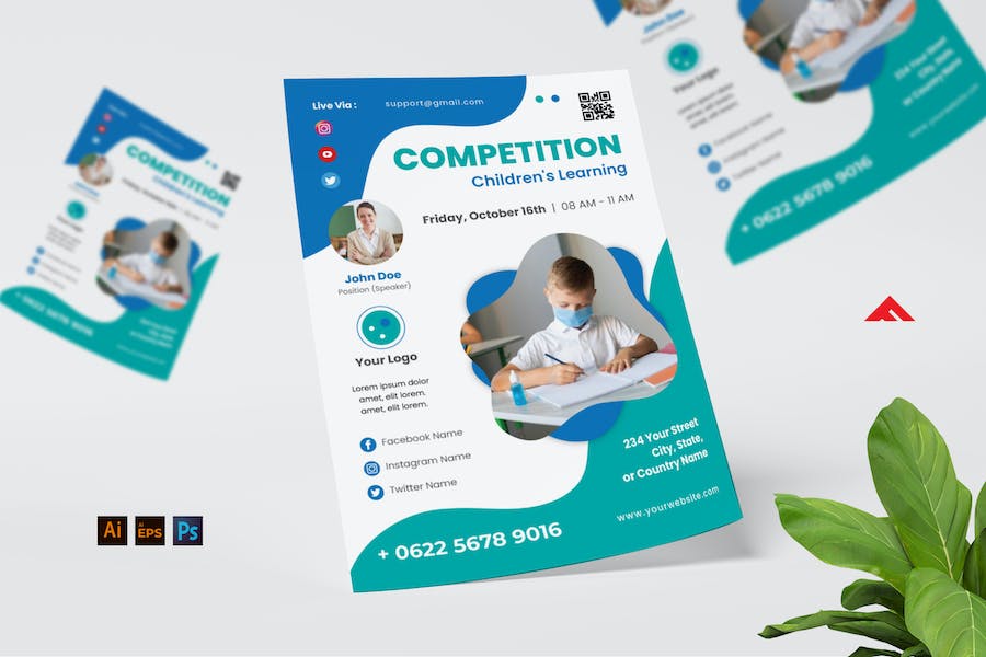 School Competition Flyer