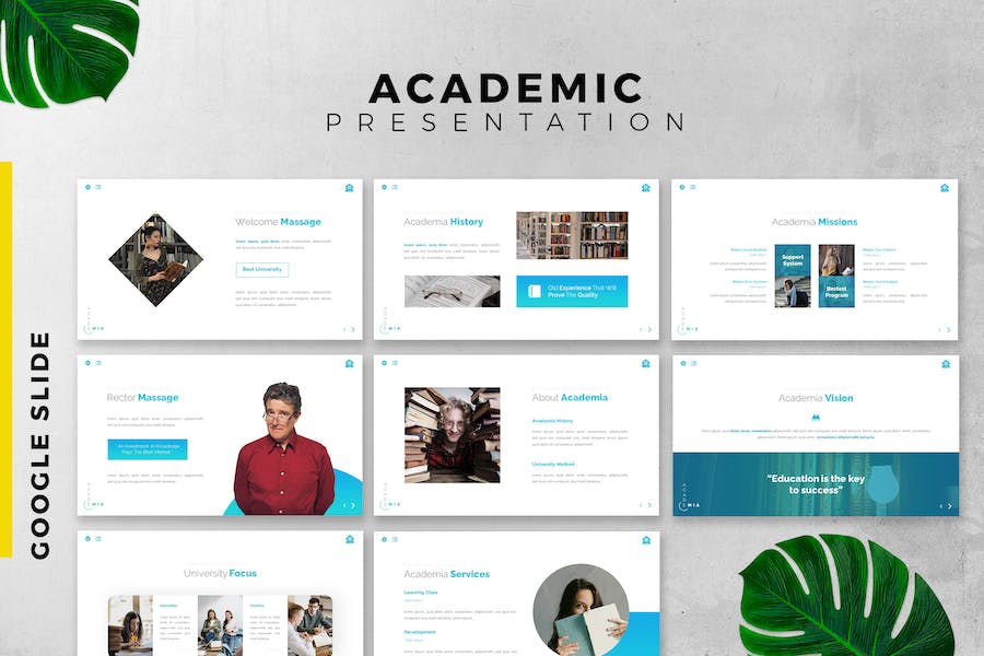 Academia – Education Google Slide Presentation