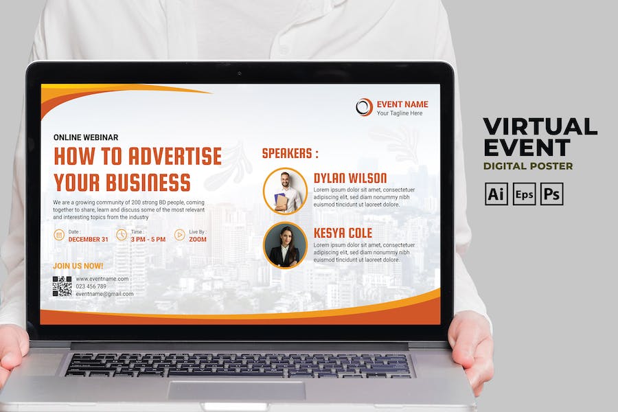 Business Event Digital Poster Flyer