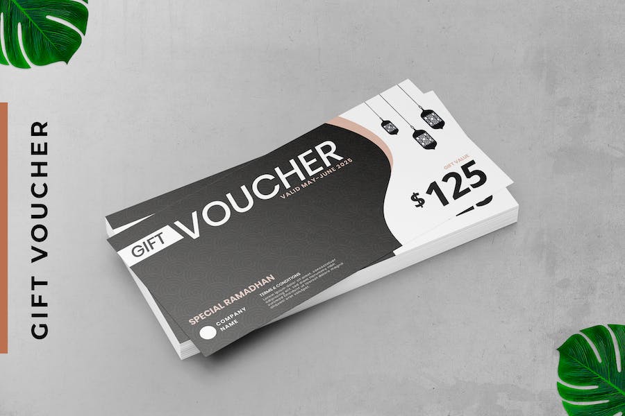 Gift Voucher Ramadhan Card Promotion