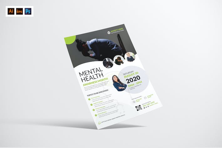 Mental Health Awareness Flyer Design