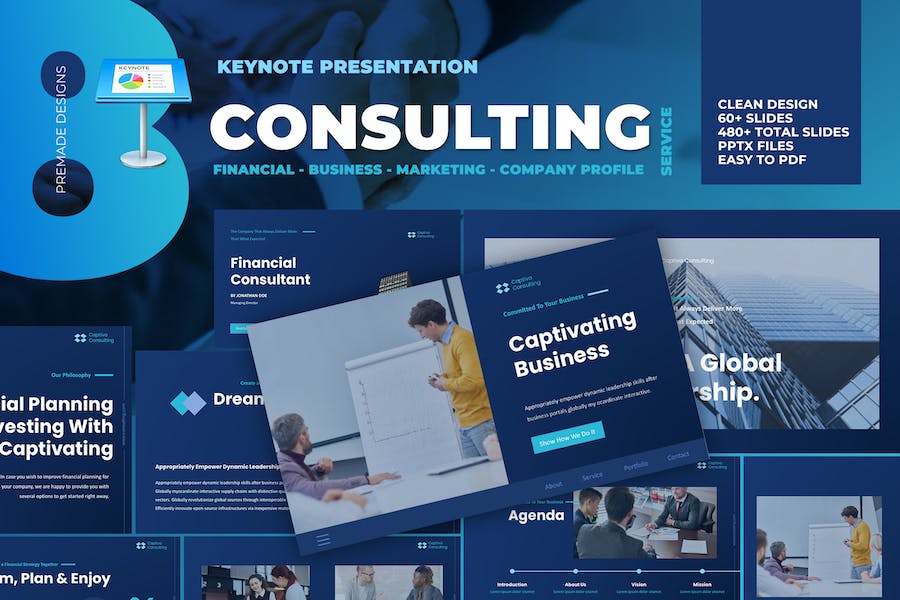 Business Consulting Keynote Template