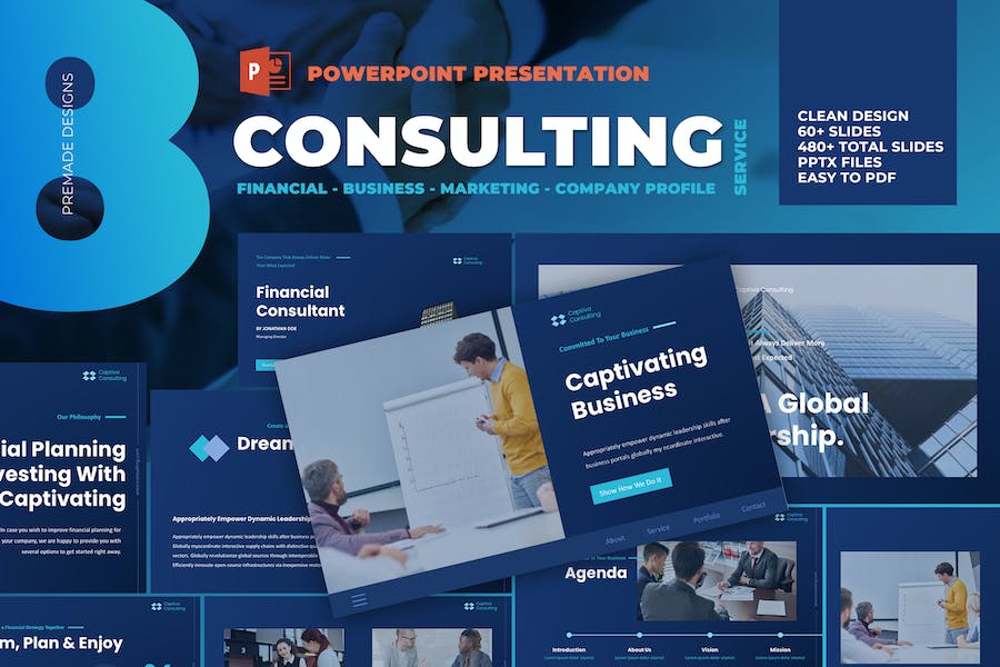 Business Consulting Powerpoint Template