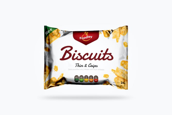 Biscuit Packaging Design – Scalable