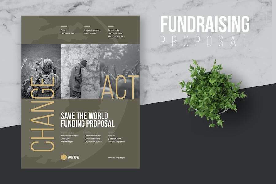 Fundraising Proposal Template – Real Copy