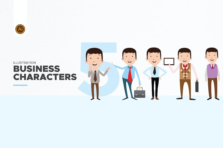 Business Character Set 01